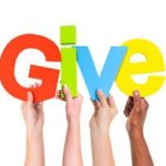 Hanh hold giving symbol