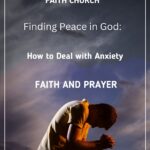 Image of finding peace in God with a man praying