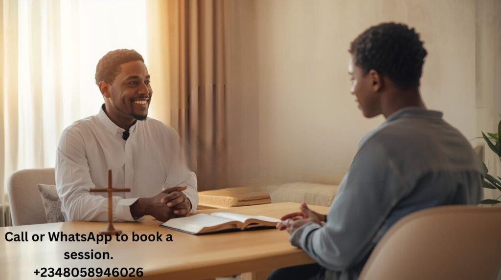 One on one counseling session image