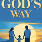 Book cover with the image of a man, woman and child